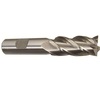 Drill America 3/8"x3/8" HSS 4 Flute Single End End Mill, Shank Size: 3/8" BRCF312